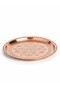 Copper Embossed Tray 50 cm