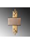 Minimal Shiny Gold Lampshade Head Lighting E14 Compatible for Living Room and Bedroom - 6