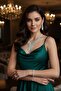 Silver Color Stone 4-Piece Evening Dress Set - 2