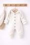 Baby Girl Boy Rabbit Ear Hooded Thessaloniki Knitwear Newborn Jumpsuit Baby Knitwear Baby Gift - 2