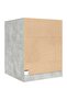 Washing Machine Cabinet Concrete Grey 70.5x71.5x91.5 cm - 5