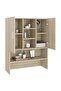 Washing Machine Cabinet Sonoma Oak 70.5x25.5x90 cm - 5