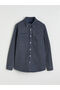 Comfortable Fit Men's Jean Shirt - 4
