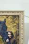 Decorative Luxury Antique 13X18 Light Cream Footed Plastic Photo Frame - 3