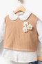Floral Vest Holiday 3-Piece Girls' Set 9084 - 5