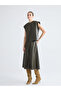 I Beli Zippered A-Line Leather Look Skirt from Freezen Store - 3