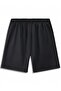 Men's Combed Cotton Pocketed Lace-Up Shorts - 2