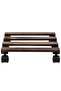 Plant Rollers 4 pcs Cedar Wood 25x25 cm - 2