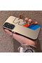 Samsung Galaxy A24 Compatible Bmw Patterned Silicone Edge Hard Back Anti-Fall Case - 2