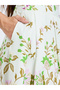 Women Floral Print A-Line Midi Skirt - 3