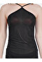 Women Black Sheer Lingerie Set - 4
