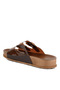 Women Mocca Platform Buckled Slide Sandals - 3