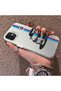 iPhone 12 Compatible Silicone Edge Hard Back Anti-Fall Phone Case Bmw Patterned - 2