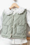Lace Collar Vest Set 3-Piece Baby Set 9086 - 5
