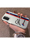 Samsung Galaxy M23/M13 Compatible Bmw Patterned Silicone Edge Hard Back Anti Fall Phone Case - 2
