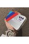 Samsung Galaxy A72 Compatible Bmw Patterned Silicone Edge Hard Back Anti-Fall Case - 3