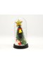 Christmas Themed Lighted Decorative Glass Jar - 2