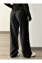 2-Piece White Belted High Waist Women's Wide Leg Sweatpants - 2