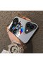 iPhone 16 Compatible Silicone Edge Hard Back Anti-Fall Phone Case with Car Pattern - 3