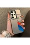 Samsung Galaxy S24 Ultra Compatible Bmw Patterned Silicone Edge Hard Back Anti-Fall Case