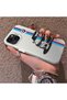 iPhone 14 Compatible Silicone Edge Hard Back Anti-Fall Phone Case Bmw Patterned - 2
