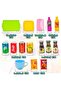 100 PC Play Food Set Pretend Play for Kids Kitchen Accessories Toy Food Set Plastic Fruit Vegeta - 7