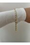 Jeweler Model Stone Detail Gold Bracelet - 2