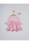 Organic Lace Detail Baby Girl Dress - 3
