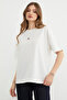 Cherry Accessory Crew Neck Oversized T-Shirt - 6