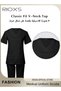 Unisex Medical Uniform Scrubs, Women And Men Scrubs Set, Professionals Medical Scrubs Short Sleeve T - 3
