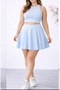 High Waist Super Quality Mini Sports Flared Skirt