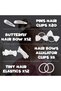 66 Pcs Hair Accessories Set for Girls Hair Clips, Bows, Scrunchies, Headbands & Elastics All-in- - 6