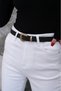 Oval Buckle Women's Belt Trouser Belt Jeans Belt Coat Belt Dress Belt - 3