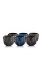Multicolor Palm Pattern Coffee Cups Set