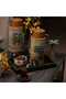 Beige Palm Pattern Coffee Cups Set - 6