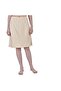 Women's Cotton Knee Length Skirt - White & Beige (Pack of 2) - 2