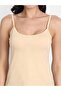 Women Cotton Regular Fit Camisole Pack of 3, Contains 2 Beige 1 Black Colors - 3