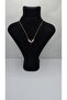 Stainless Steel Gold Color Phoenix Zircon Stone Pendant