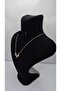 Stainless Steel Gold Color Phoenix Zircon Stone Pendant - 3