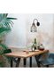 Black Metal Sconce with Tassels E27 Wall Lamp 17X21X36 cm Living Room Bedroom Lighting - 2