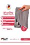 Nelke Microfiber Dust Cloth High Dust Absorption Furniture and Wood Cleaning Cloth 70X50 cm Gray - 3