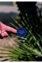 4 cm Round Sticker with the Text'Use on Beautiful Days' 70 Pieces Navy Blue Background Design - 2