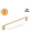 Delicate Handle Luxury Country Kitchen Furniture Cabinet Drawer Handle Matte Gold 128 mm - 2