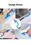 Edge Cleaning Brush Scraper Narrow Space Groove Rail Detail Cleaning Dual-Function Cleaning Tool - 2