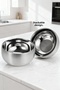 Double Wall Heat Insulated 2-Piece Luxury Bowl Set (16cm & 18cm) Premium 304 Stainless Steel 722667 - 5