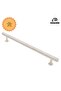Best Kulp Luxury Country Kitchen Furniture Cabinet Drawer Handle Inox 224 mm - 3