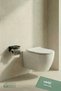 Adhesive Lid Toilet Paper Hanger Bathroom Toilet Roll Holder Apparatus Napkin Holder Organizer Plastic - 3