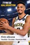 Tyrese Haliburton Indiana Pacers Basketball Nba Hard Silicone Bracelet Set – 4-Piece Combination - 3