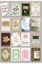 16 Pieces Hadisi Şerif Motto Card Set - Sufism Board Presentation Cards