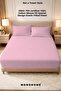 Elastic Fitted Sheet 100% Cotton Oeko-Tex ®   Certified (Made from Duvet Cover Fabric) 57 Tel Pembe